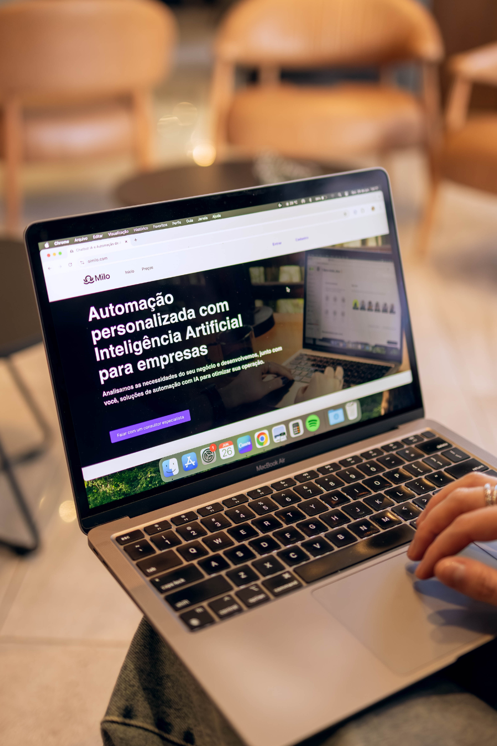 Milo Lab automação com IA